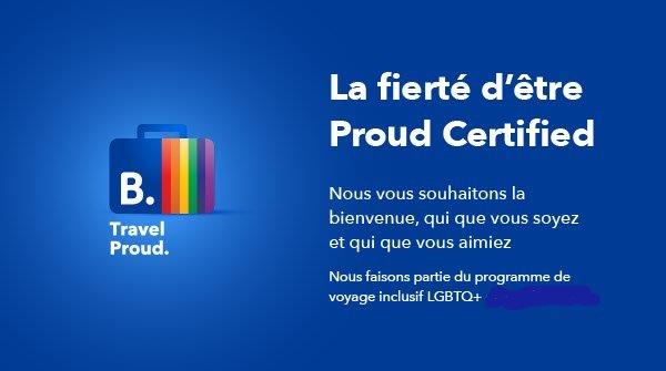 Booking.com Travel Proud Certified