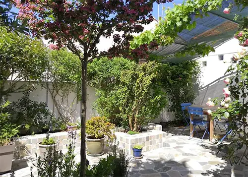 Le jardin de la maison Chez Diego